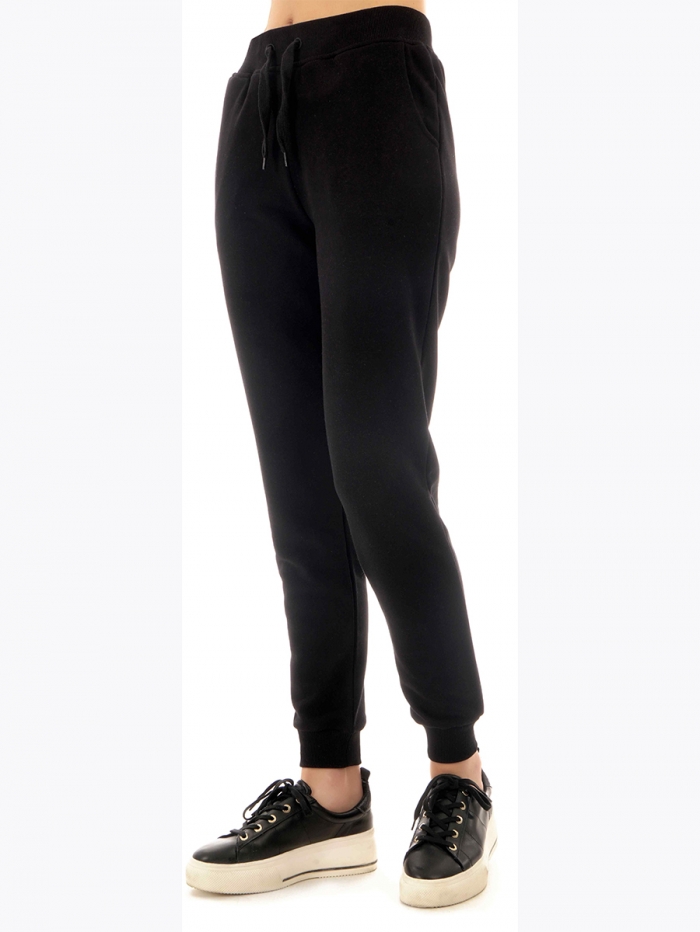 Спортивные брюки женские :J6547 WOMEN TRACKSUIT PANTS BLACK