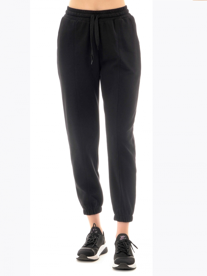 Спортивные брюки женские :J7631 WOMEN TRACKSUIT PANTS BLACK