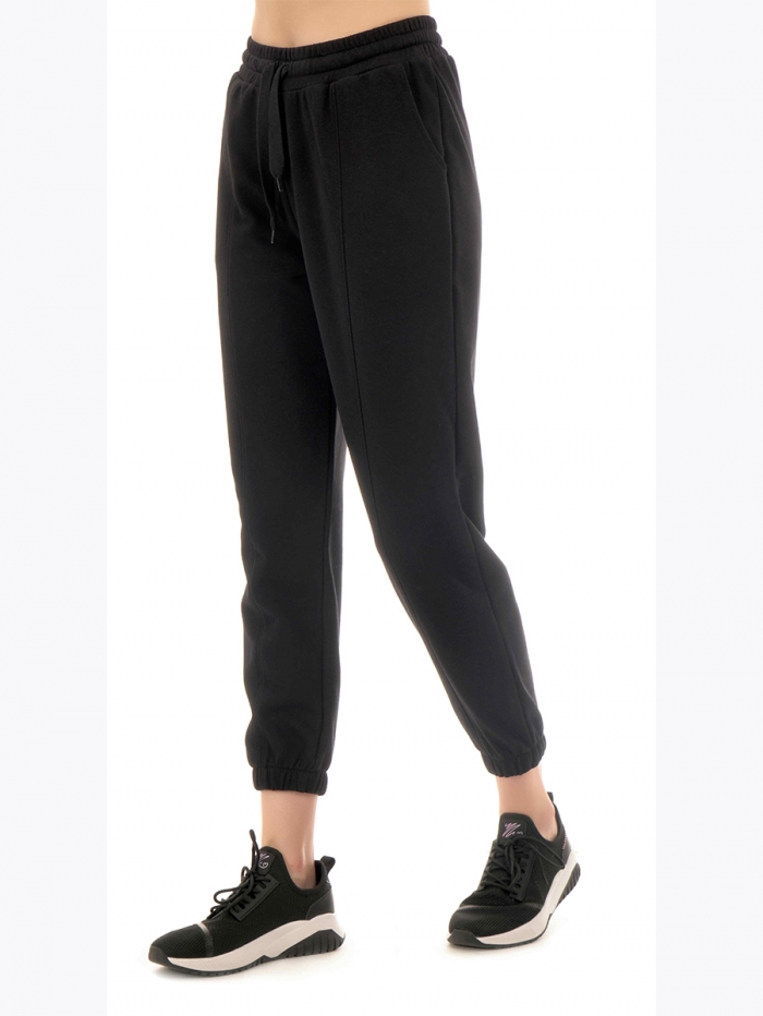 Спортивные брюки женские :J7631 WOMEN TRACKSUIT PANTS BLACK