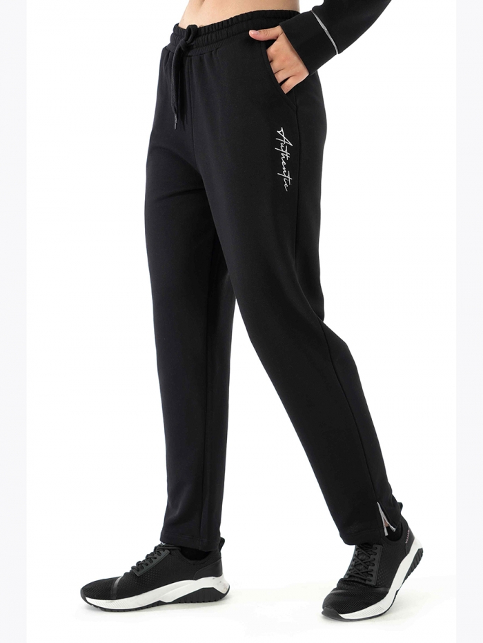 Спортивные брюки женские :J7926 WOMEN TRACKSUIT PANTS BLACK
