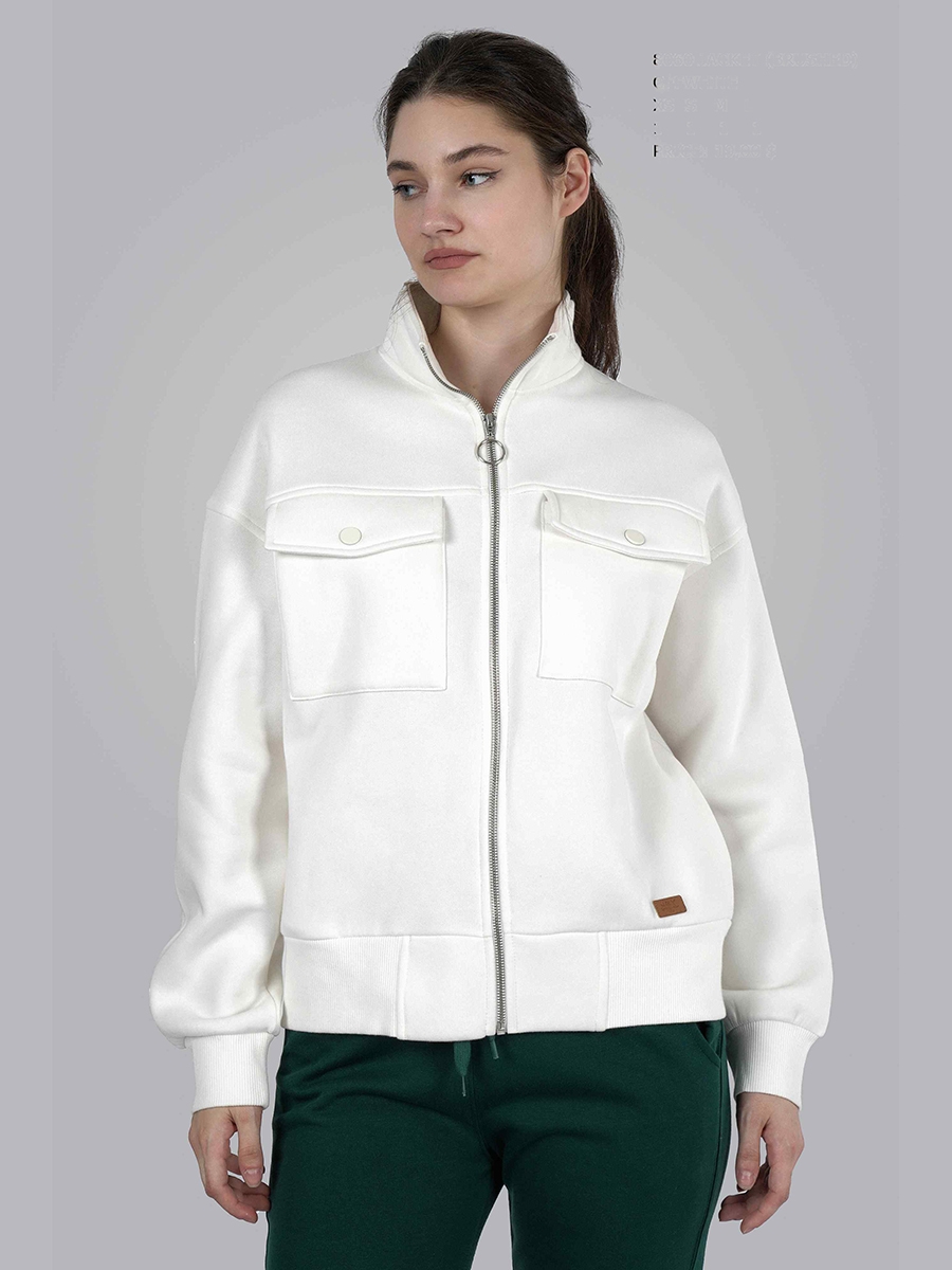   :J8060 WOMEN JACKET OFFWHITE