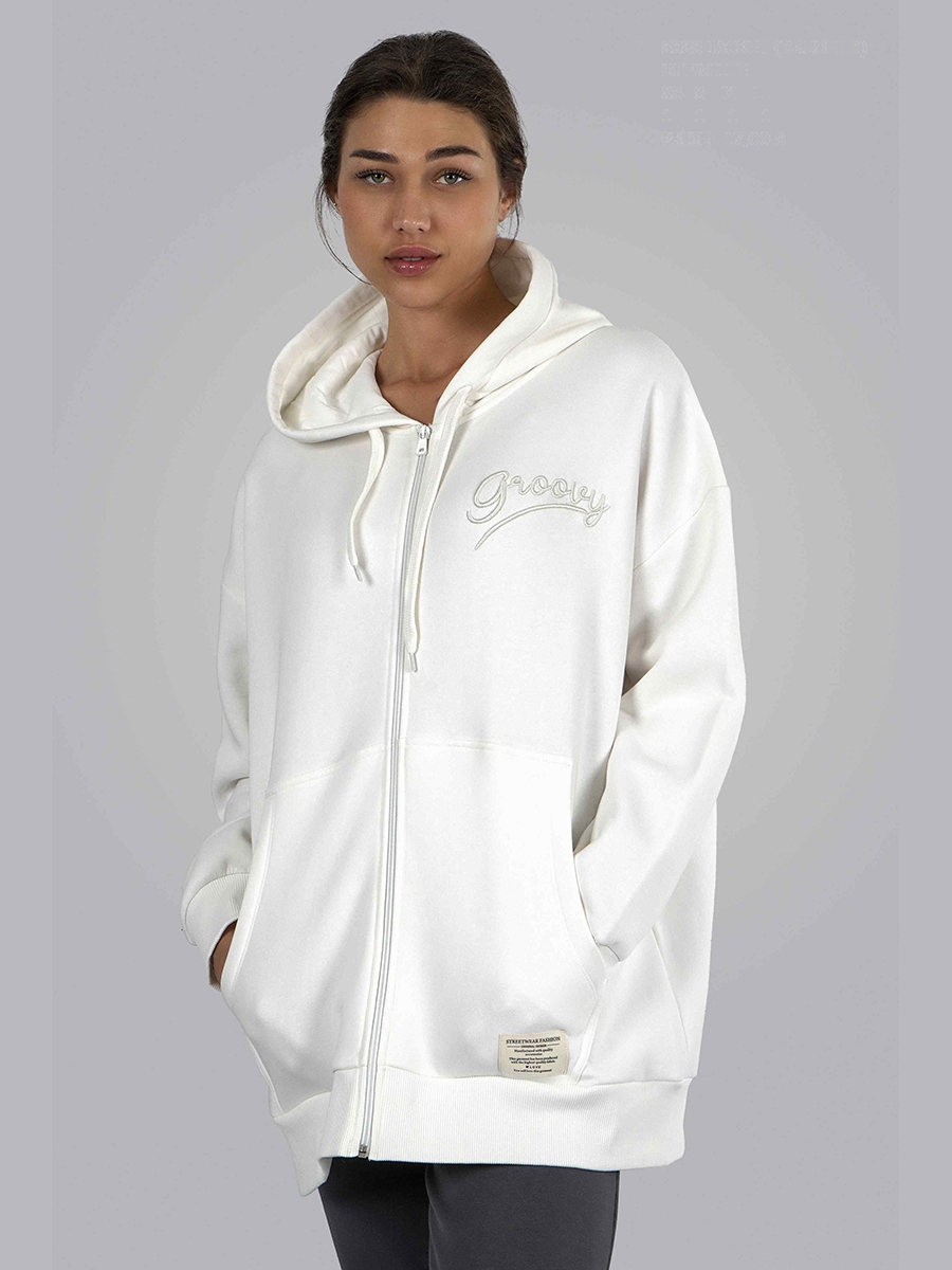   :J8088 WOMEN JACKET OFFWHITE